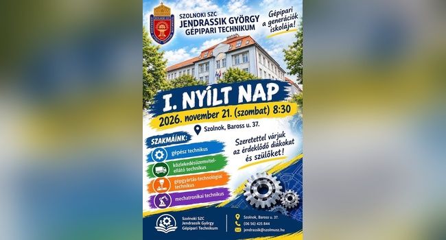 ⚙️ NYÍLT NAP A GÉPIPARIBAN! ⚙️