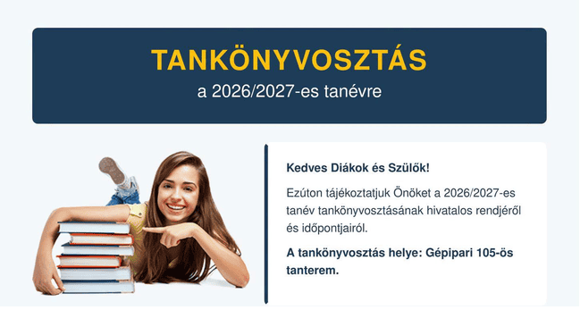 Tankönyvosztás